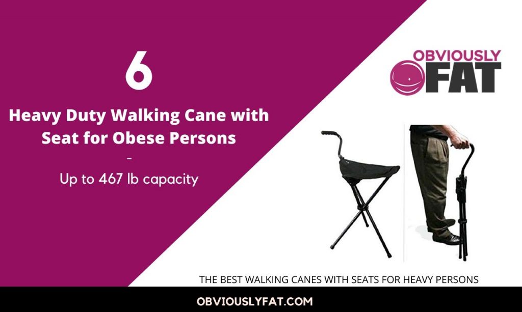 9 Best Heavy Duty Walking Cane with Seat for Obese Persons Obviously Fat